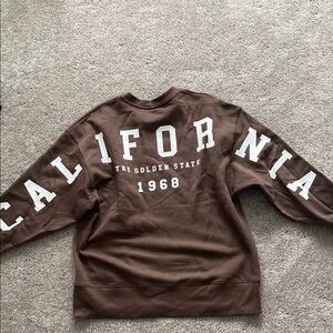 California 1968 Brown Sweatshirt
